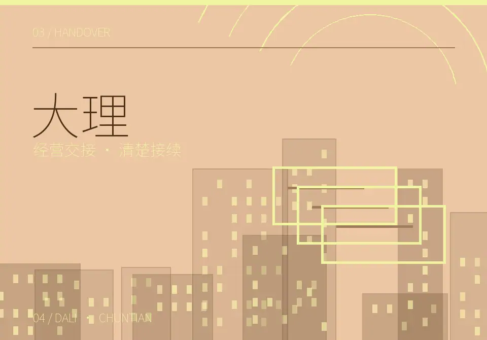 大理开业后账务与经营资料交接图形