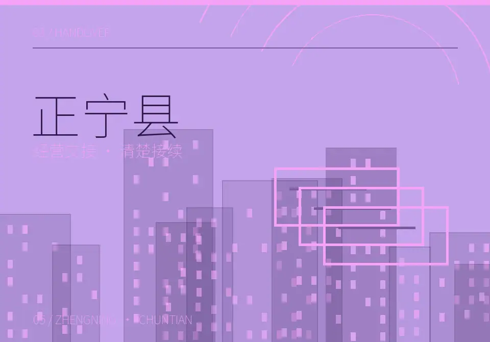 正宁县开业后账务与经营资料交接图形