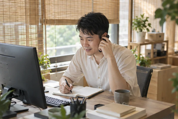在线客服接待与咨询整理的服务场景示意