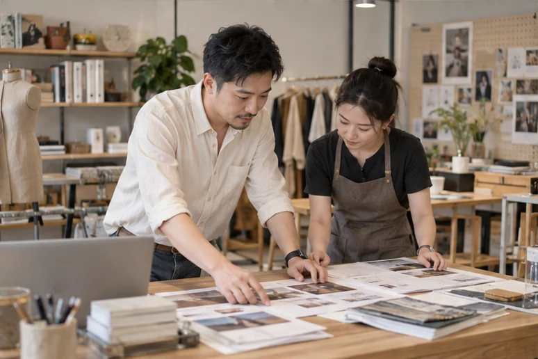企业网站展示业务与服务信息的场景示意