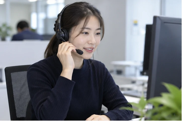 在线客服接待与咨询整理的服务场景示意