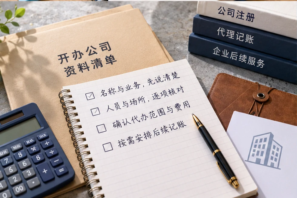 创业者一起整理开办计划的服务场景示意