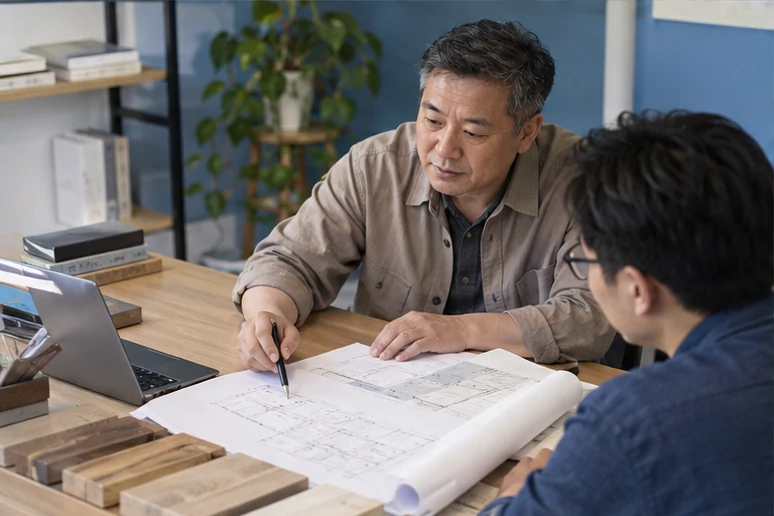企业网站展示业务与服务信息的场景示意