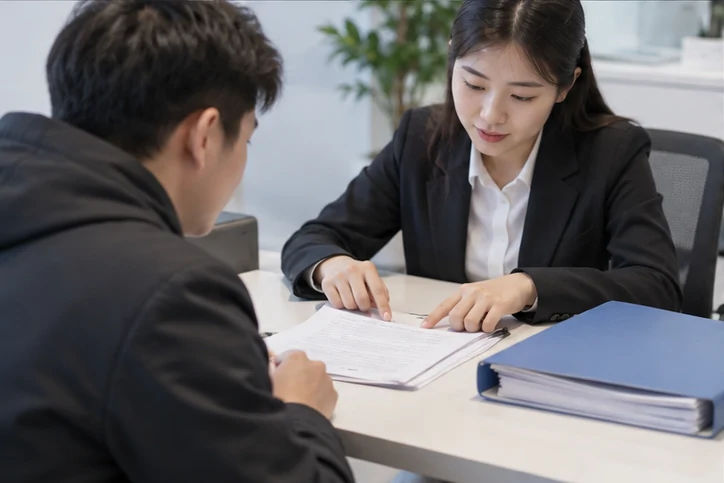 在线客服接待与咨询整理的服务场景示意