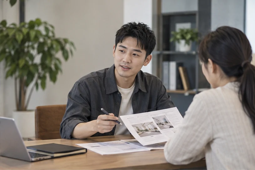 企业网站展示业务与服务信息的场景示意