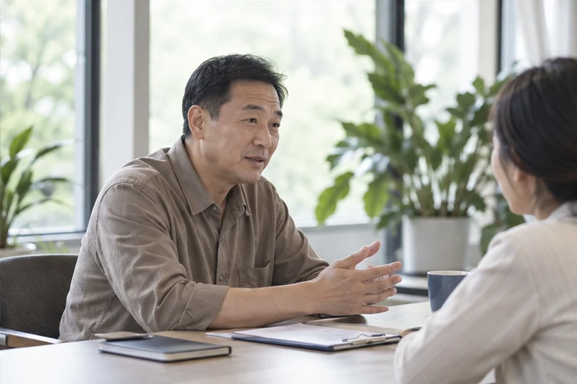 企业网站展示业务与服务信息的场景示意