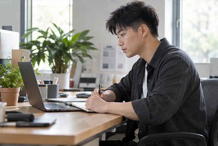 在线客服接待与咨询整理的服务场景示意