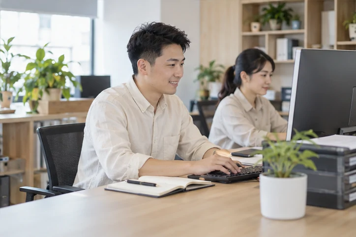 在线客服接待与咨询整理的服务场景示意