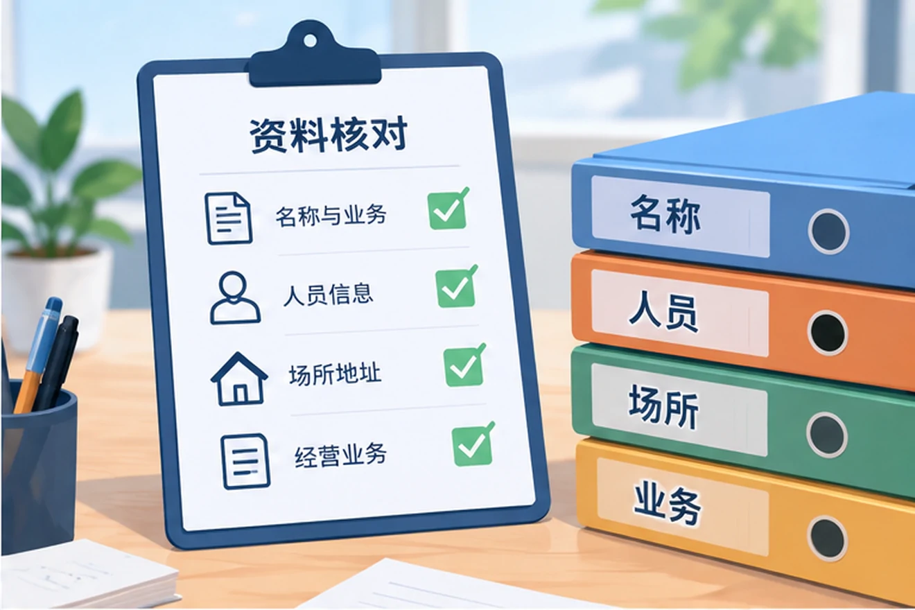 创业者一起整理开办计划的服务场景示意