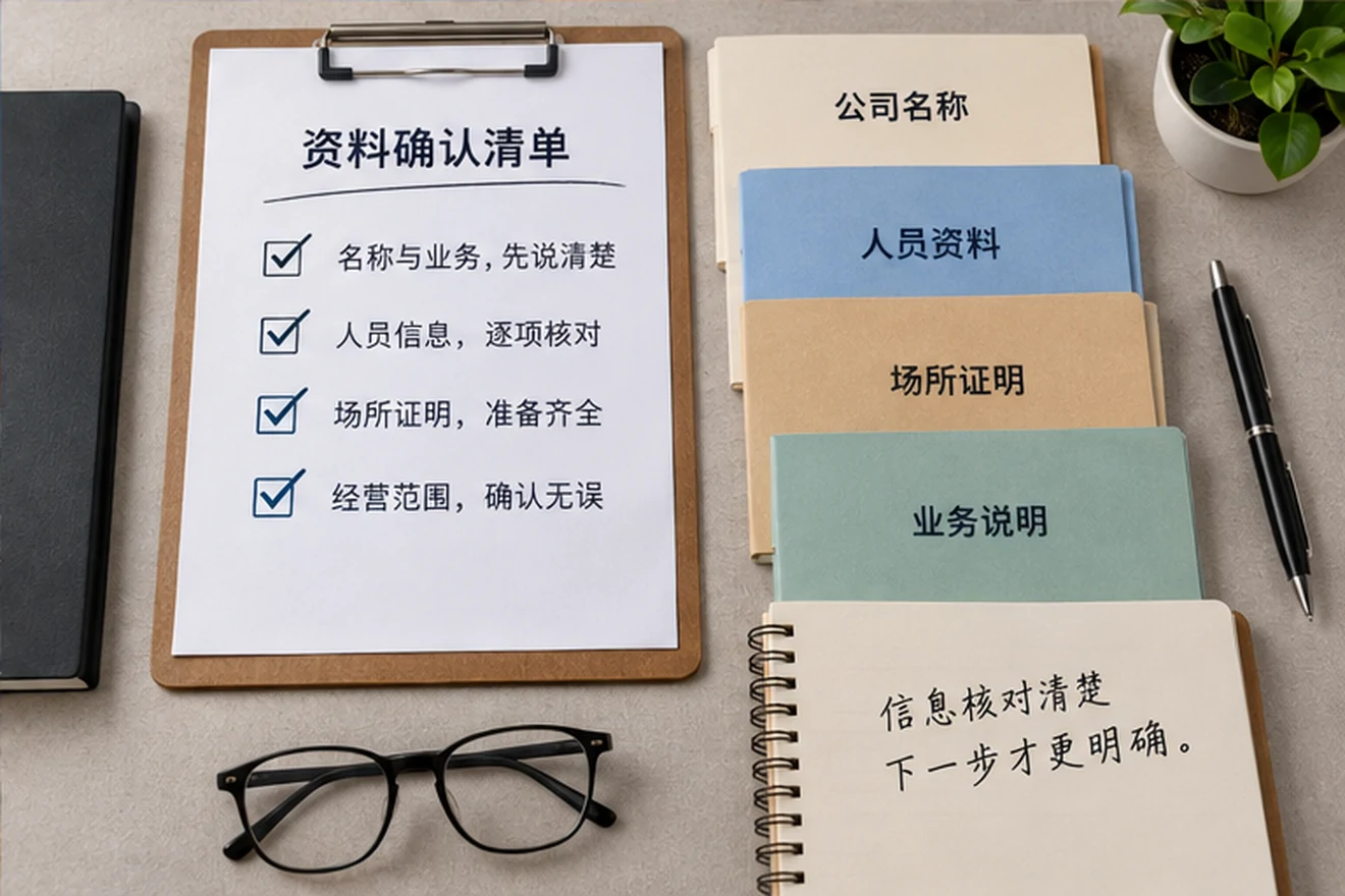创业者一起整理开办计划的服务场景示意