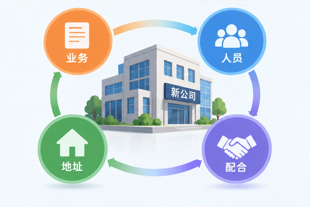 创业者一起整理开办计划的服务场景示意