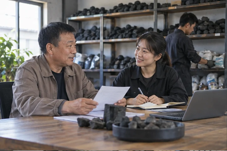 在线客服接待与咨询整理的服务场景示意
