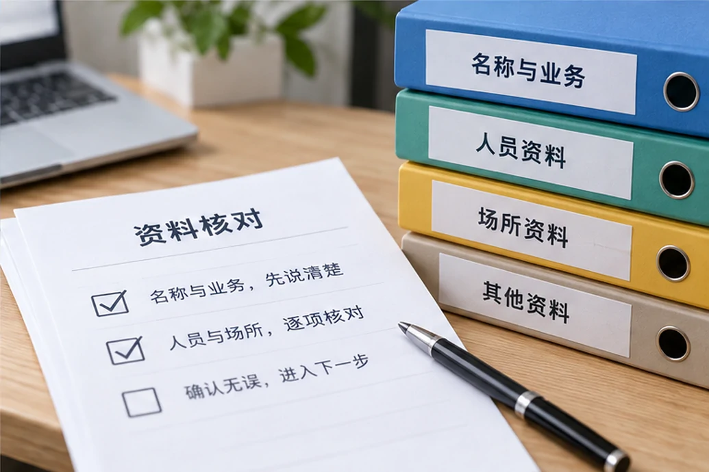 创业者一起整理开办计划的服务场景示意