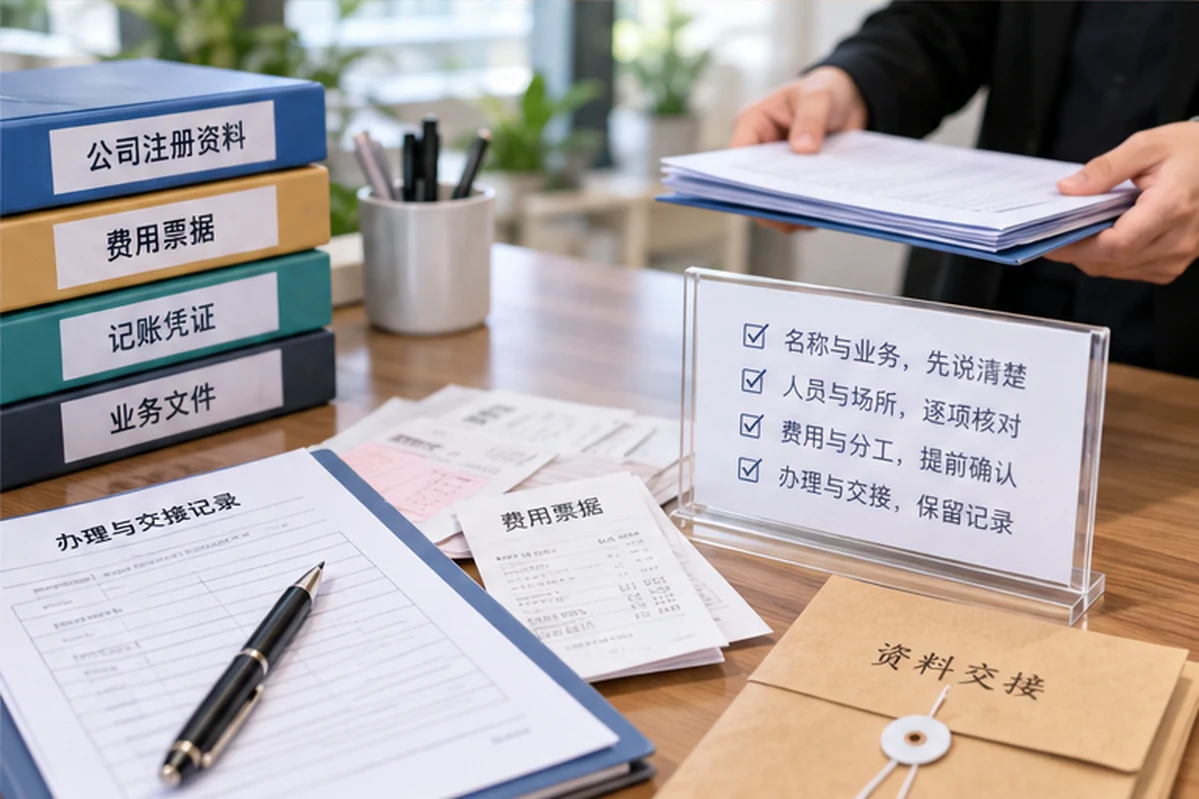 创业者一起整理开办计划的服务场景示意
