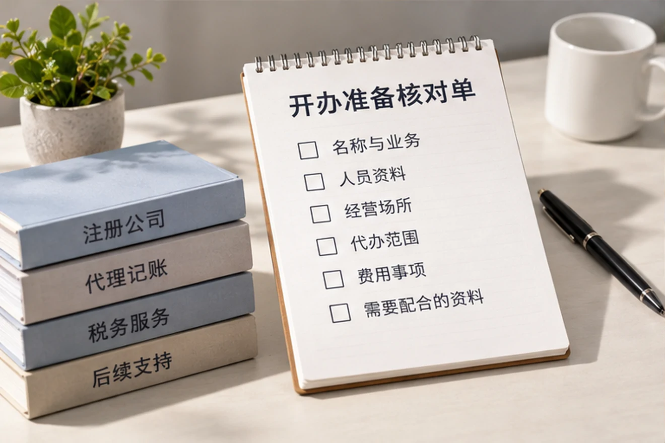 创业者一起整理开办计划的服务场景示意