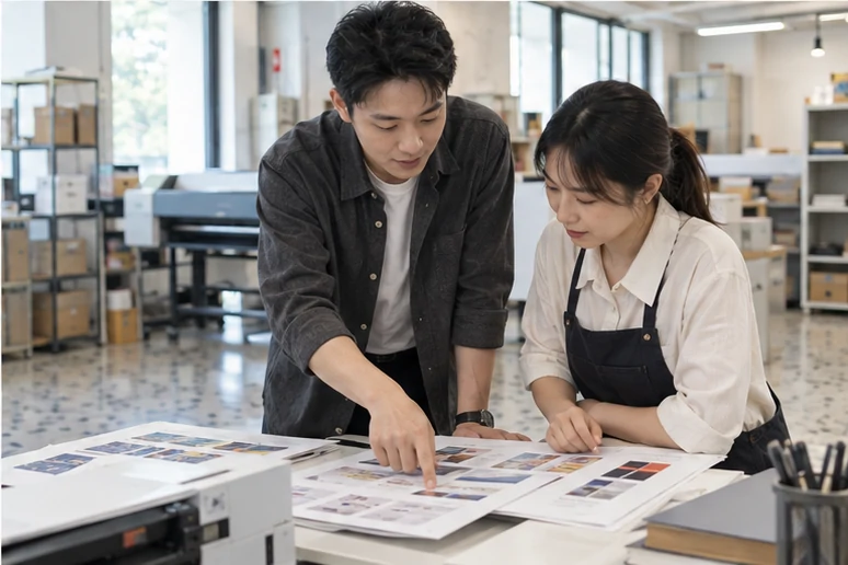 企业网站展示业务与服务信息的场景示意