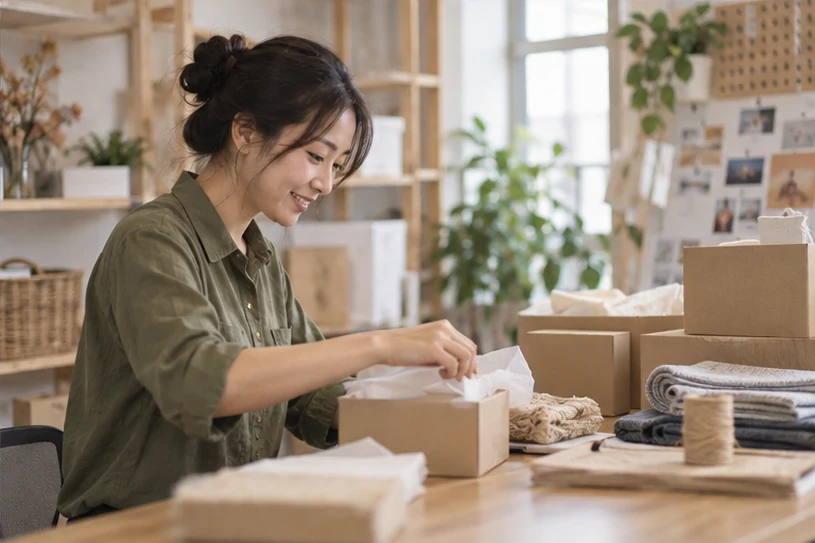 企业网站展示业务与服务信息的场景示意