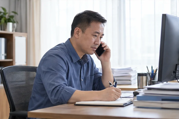 在线客服接待与咨询整理的服务场景示意