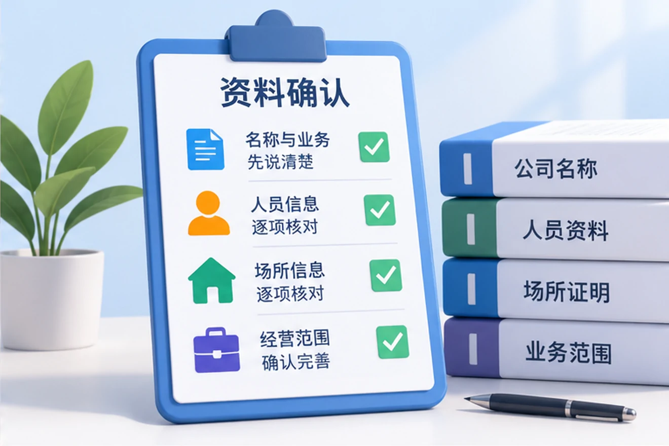 创业者一起整理开办计划的服务场景示意