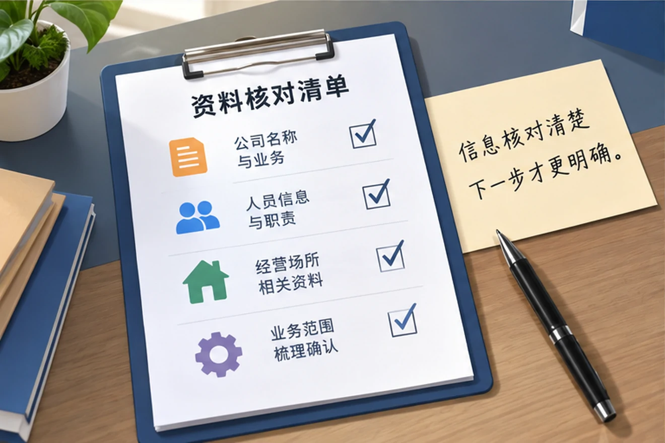 创业者一起整理开办计划的服务场景示意