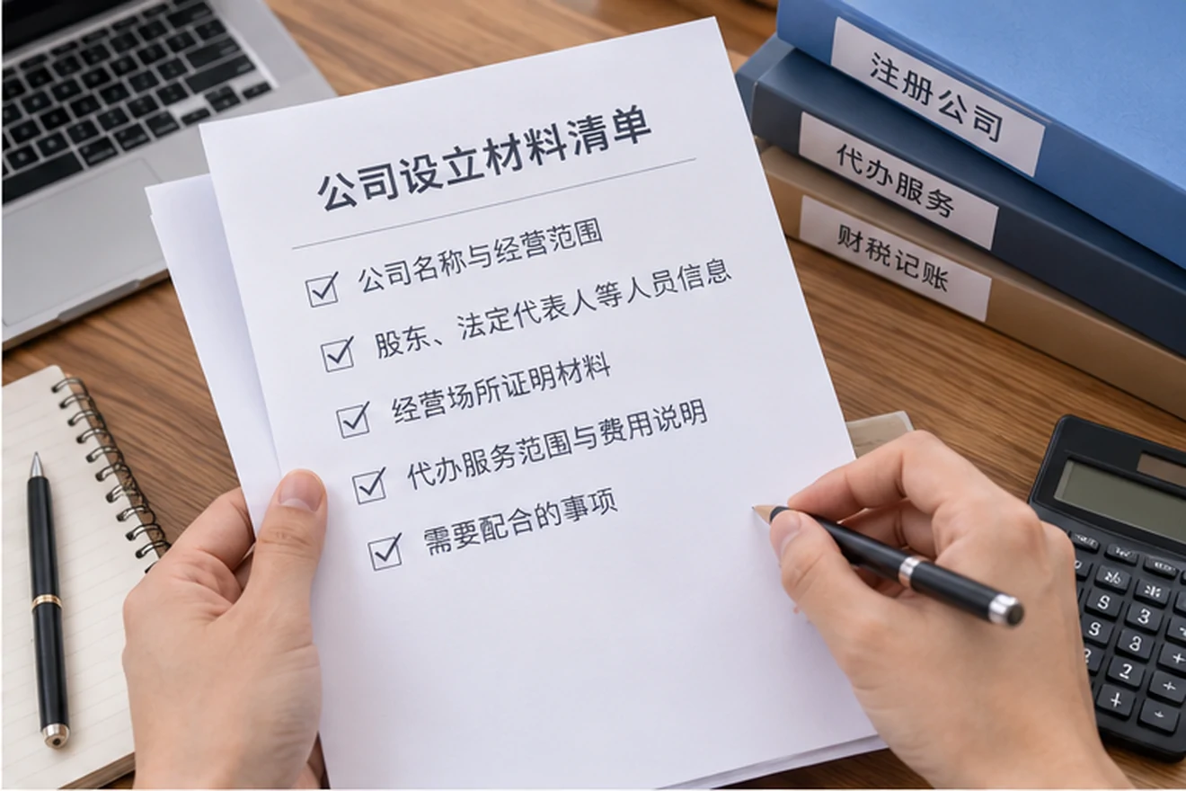 创业者一起整理开办计划的服务场景示意