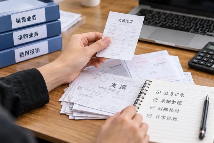 创业者一起整理开办计划的服务场景示意