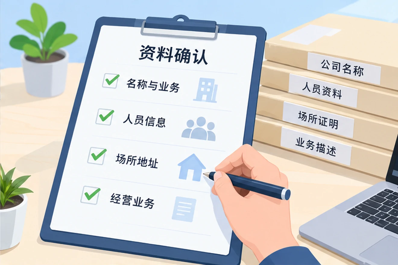 创业者一起整理开办计划的服务场景示意