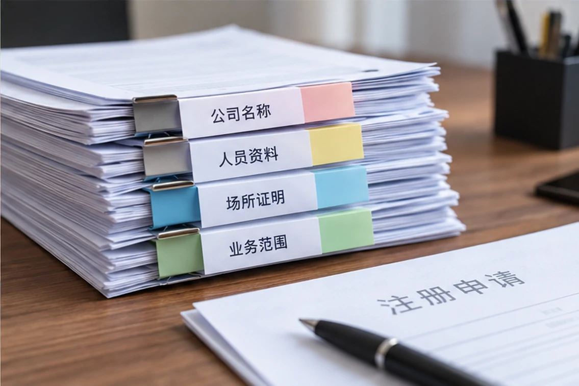 创业者一起整理开办计划的服务场景示意