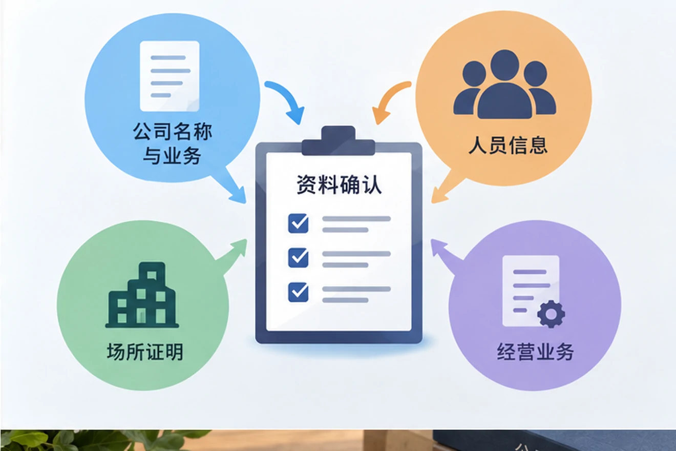创业者一起整理开办计划的服务场景示意