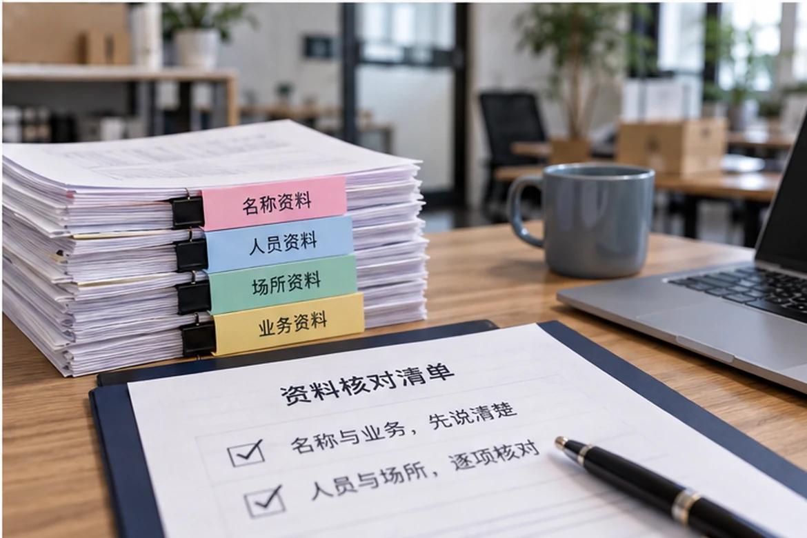 创业者一起整理开办计划的服务场景示意