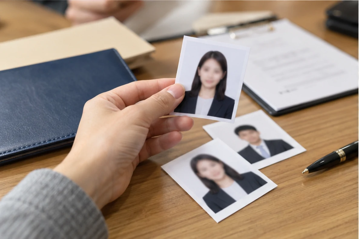 核对注册公司资料与办理事项的服务场景示意
