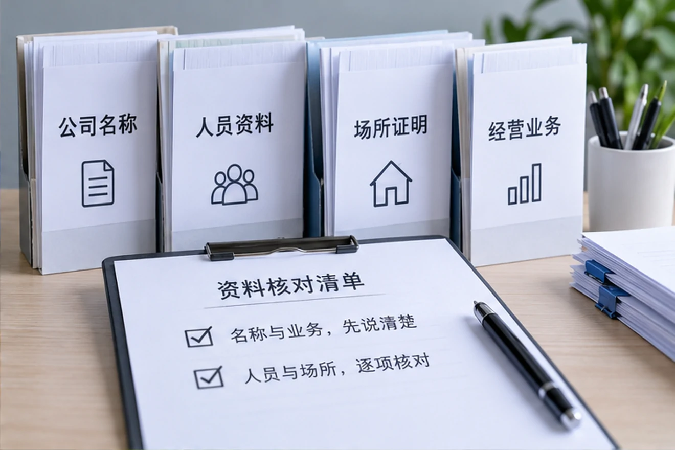 创业者一起整理开办计划的服务场景示意