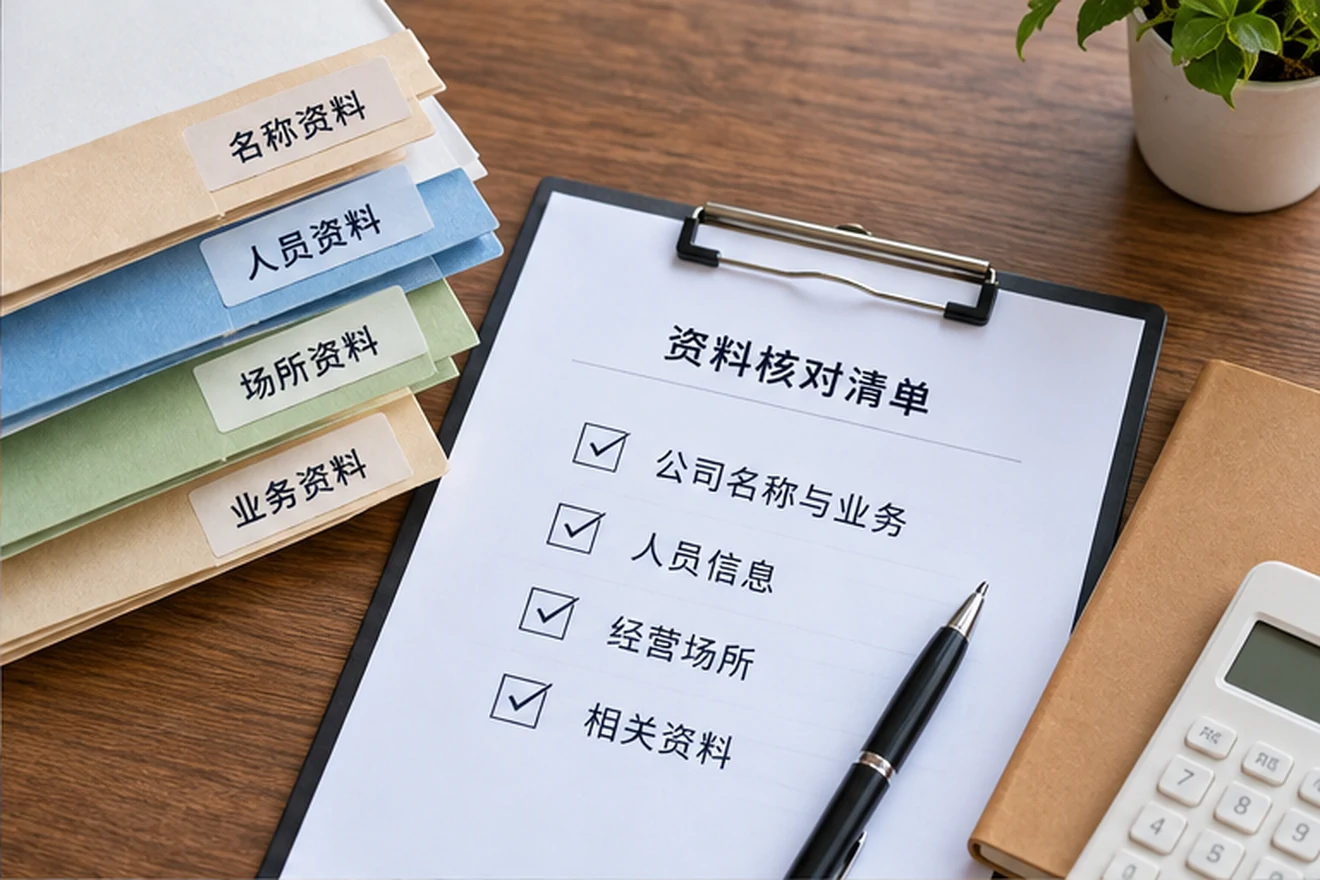 创业者一起整理开办计划的服务场景示意