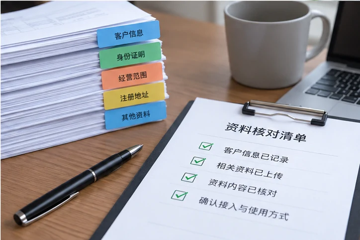 在线客服接待与咨询整理的服务场景示意