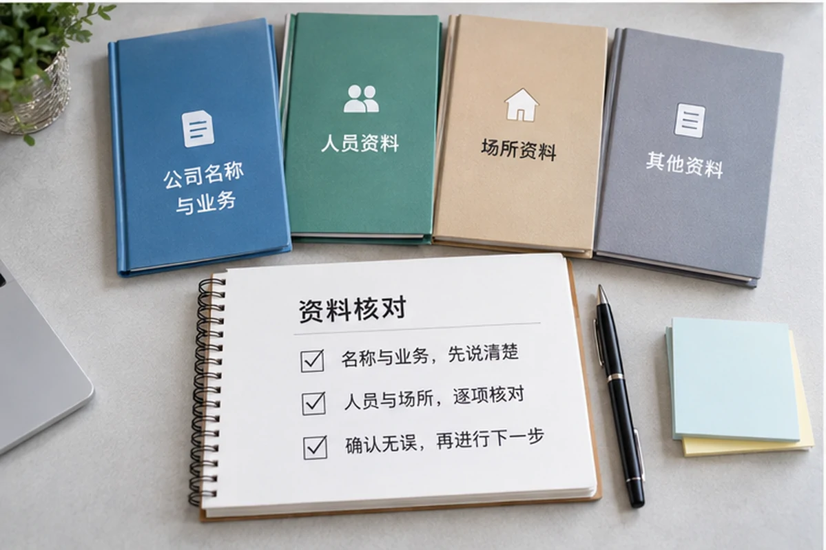 创业者一起整理开办计划的服务场景示意