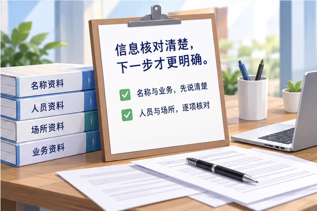 创业者一起整理开办计划的服务场景示意