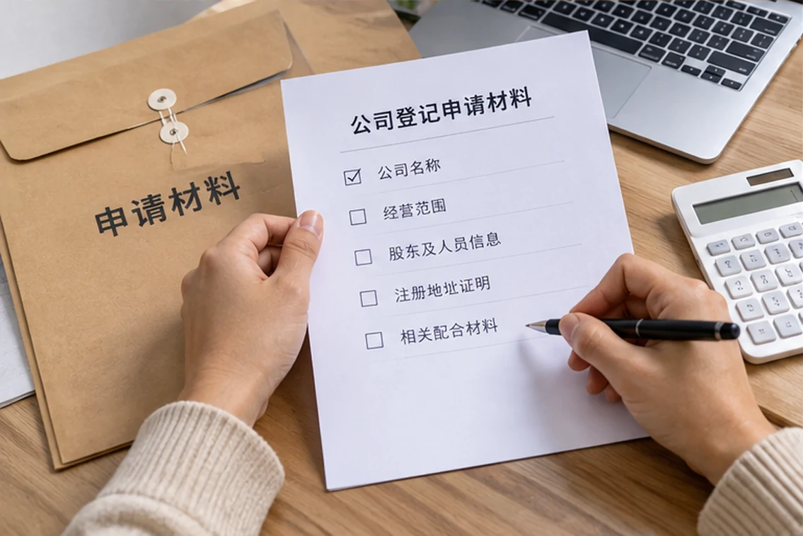创业者一起整理开办计划的服务场景示意