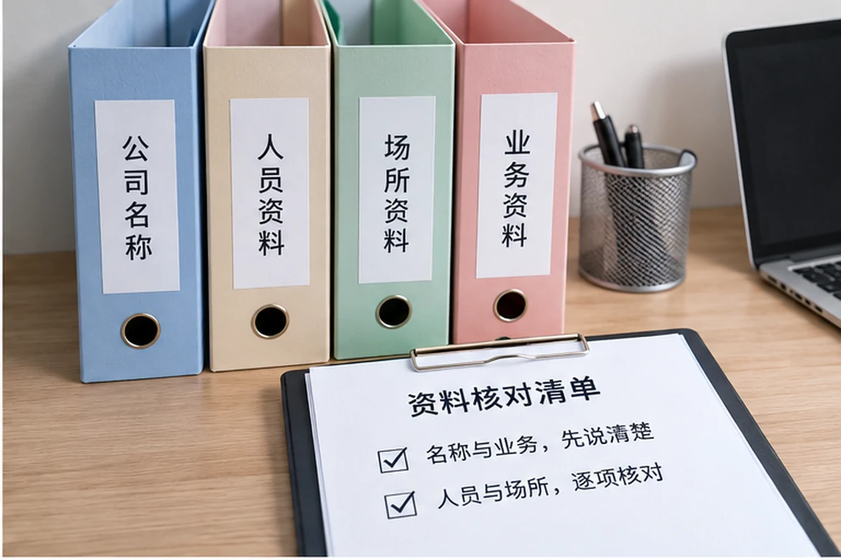 创业者一起整理开办计划的服务场景示意