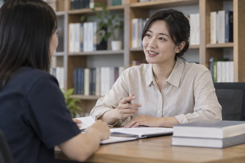 企业网站展示业务与服务信息的场景示意