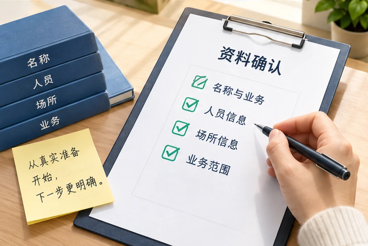 创业者一起整理开办计划的服务场景示意