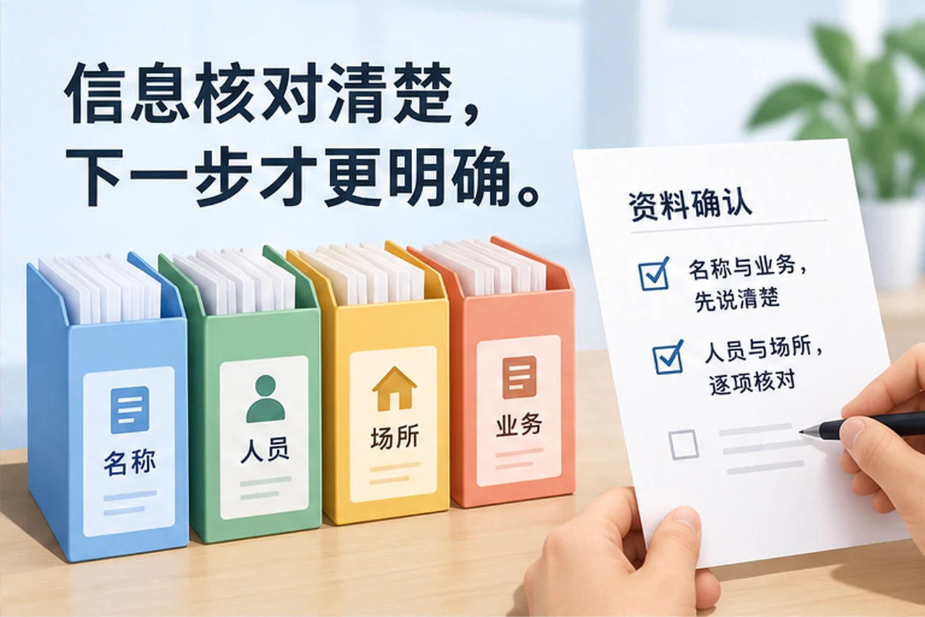 创业者一起整理开办计划的服务场景示意