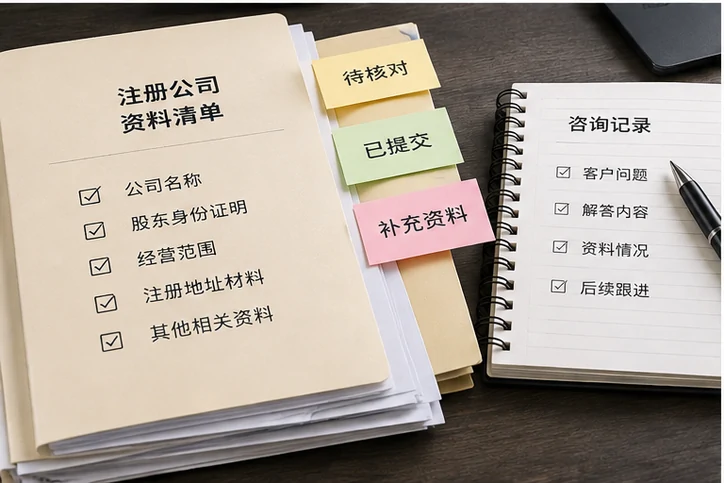 在线客服接待与咨询整理的服务场景示意