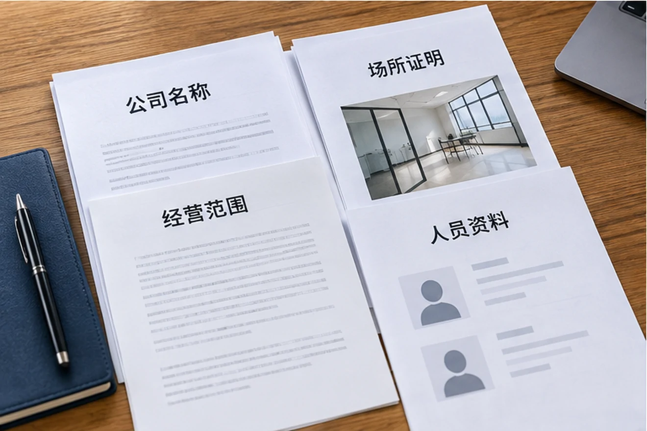 创业者一起整理开办计划的服务场景示意