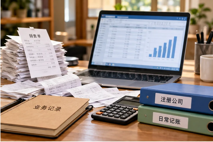 创业者一起整理开办计划的服务场景示意