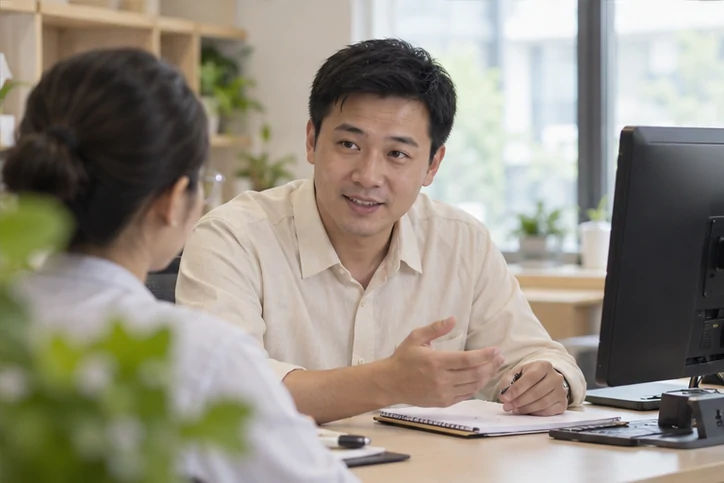 在线客服接待与咨询整理的服务场景示意