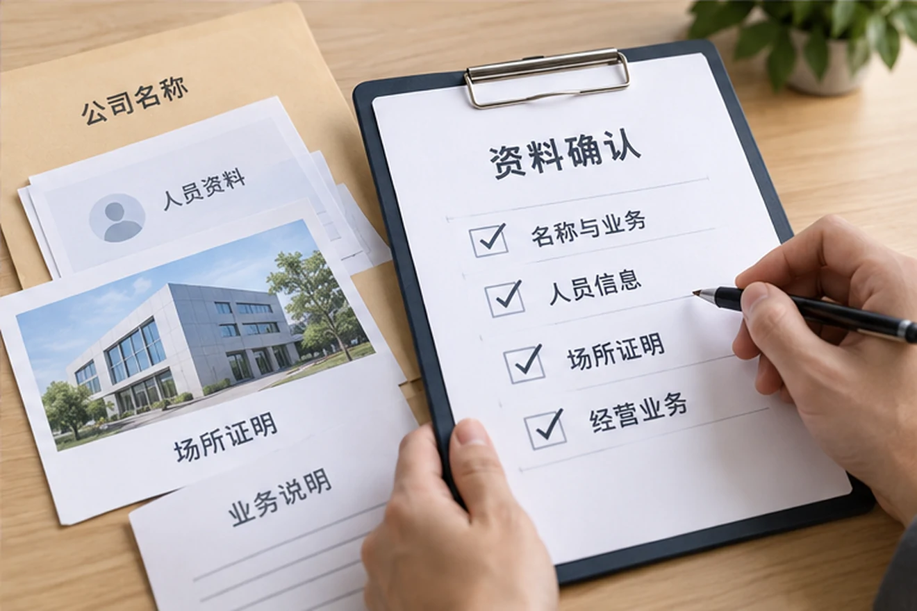 创业者一起整理开办计划的服务场景示意