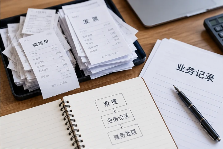 创业者一起整理开办计划的服务场景示意