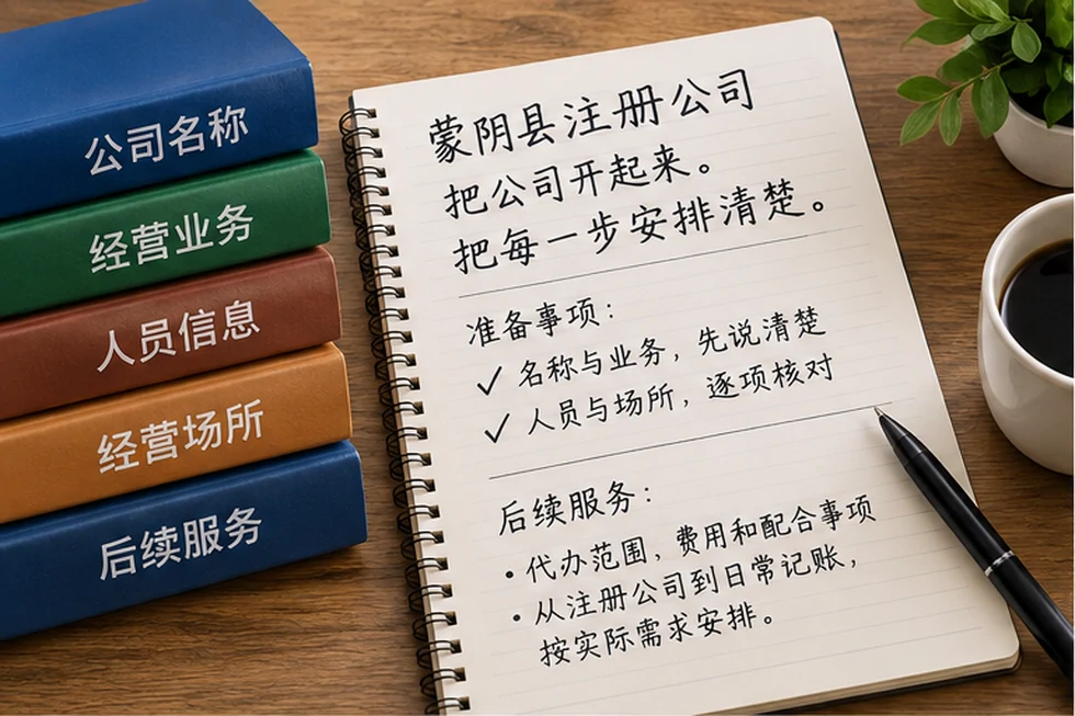 创业者一起整理开办计划的服务场景示意