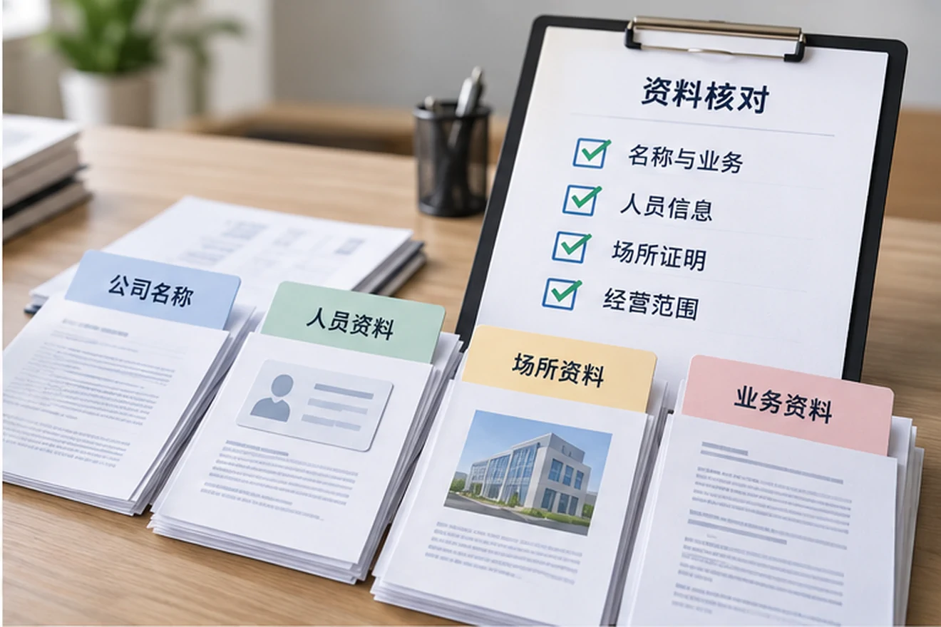 创业者一起整理开办计划的服务场景示意