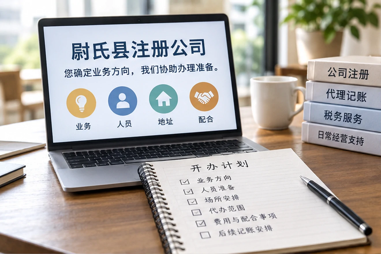 创业者一起整理开办计划的服务场景示意